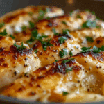 Cheesy Garlic Parmesan Chicken Pasta Skillet