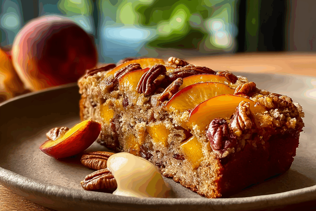 Peach Pecan Bread