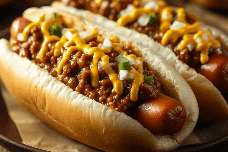 Coney Island Chili Dogs