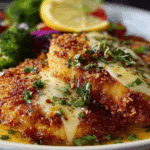 Zesty Lemon Pecorino Crispy Chicken