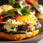Poblano Popper Burger Recipe