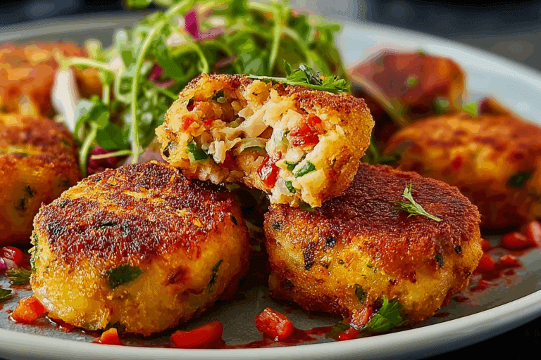 Potato Tuna Nuggets