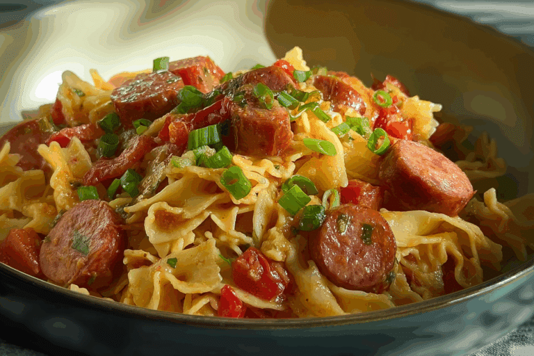 One Pot Kielbasa Pasta