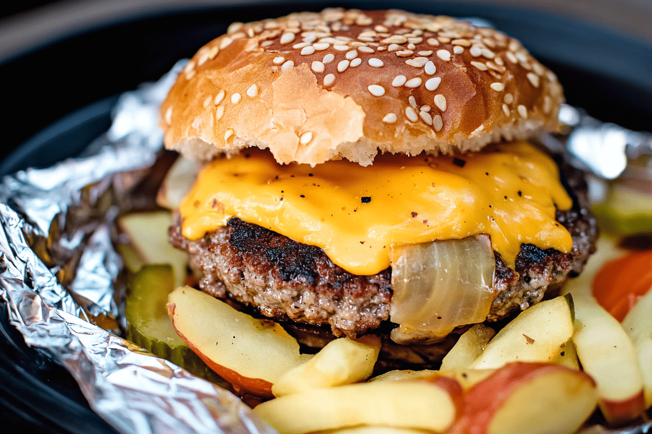 Cheeseburger Hobo Packets