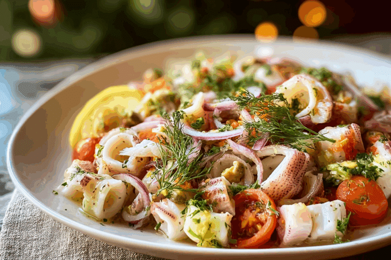 Seven Fishes Seafood Salad (Italian Christmas Classic)