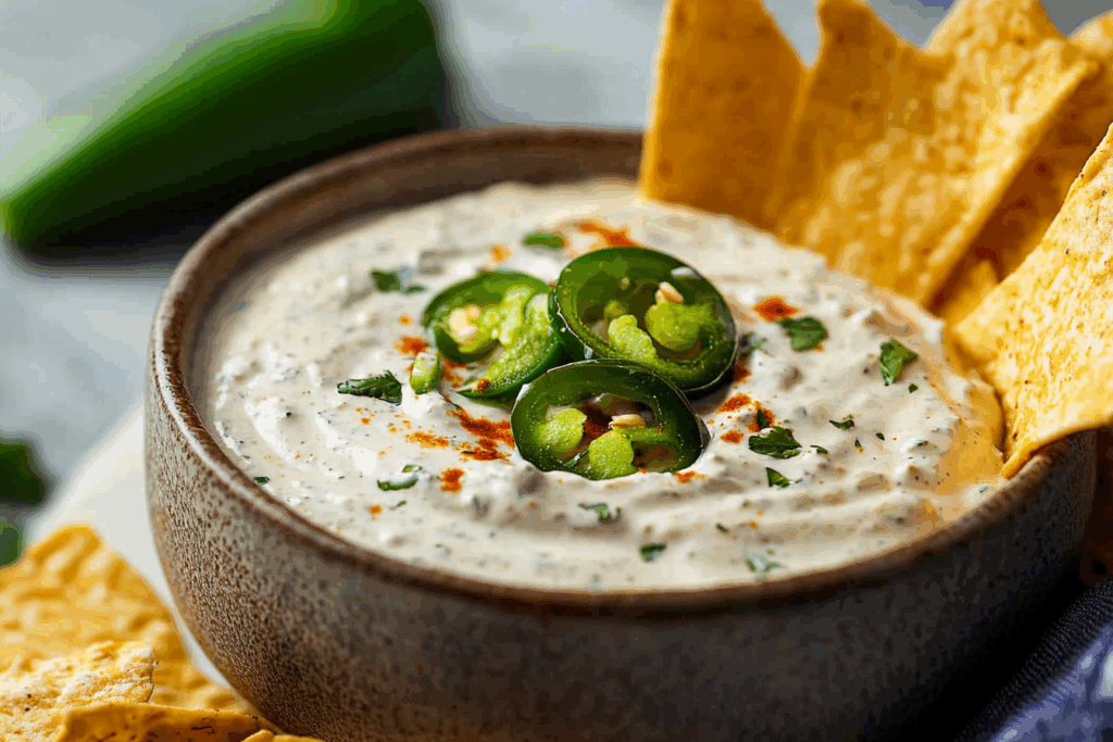 Creamy Jalapeño Dip