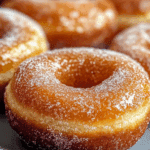 Gluten Free Apple Cider Donuts (Baked)