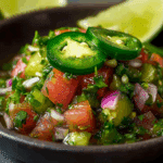 Cilantro-Lime Jalapeño Salsa