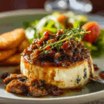 Sausage Baked Brie