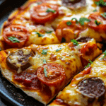 Tortilla Wrap Pizza (Viral Tortilla Hack!)