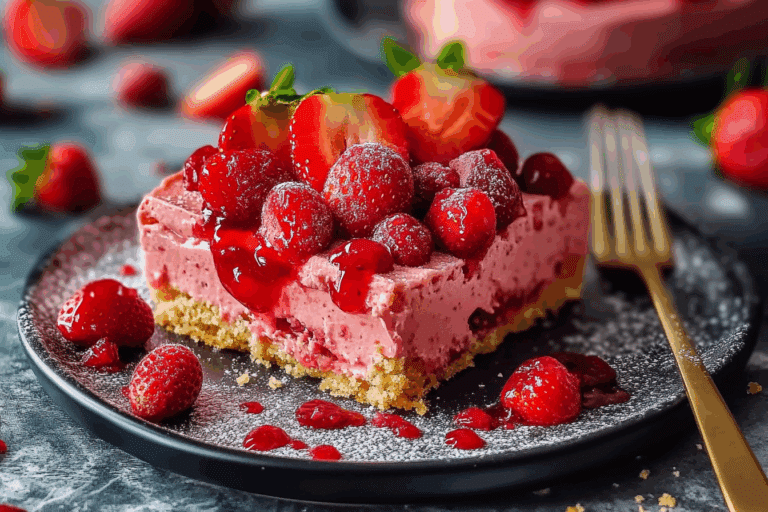Strawberry Snack Cake