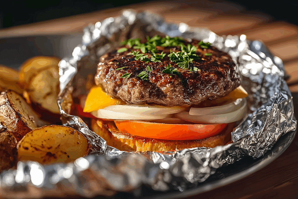 Burger Foil Packs