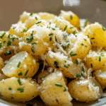 Lemony Chive Potato Salad with Parmesan