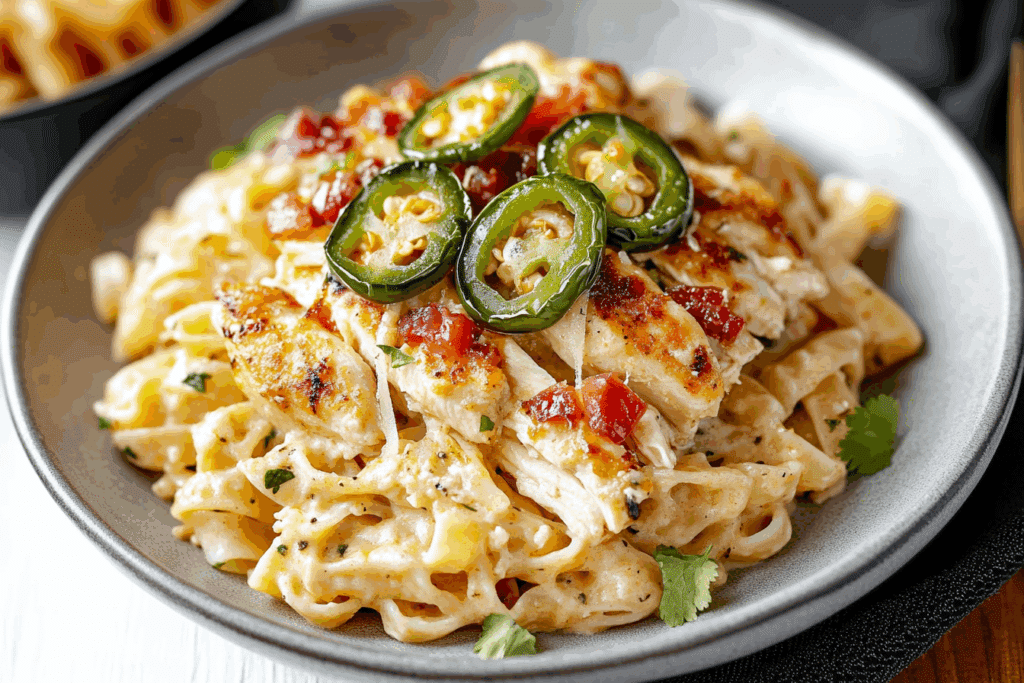 Jalapeño Popper Chicken Pasta