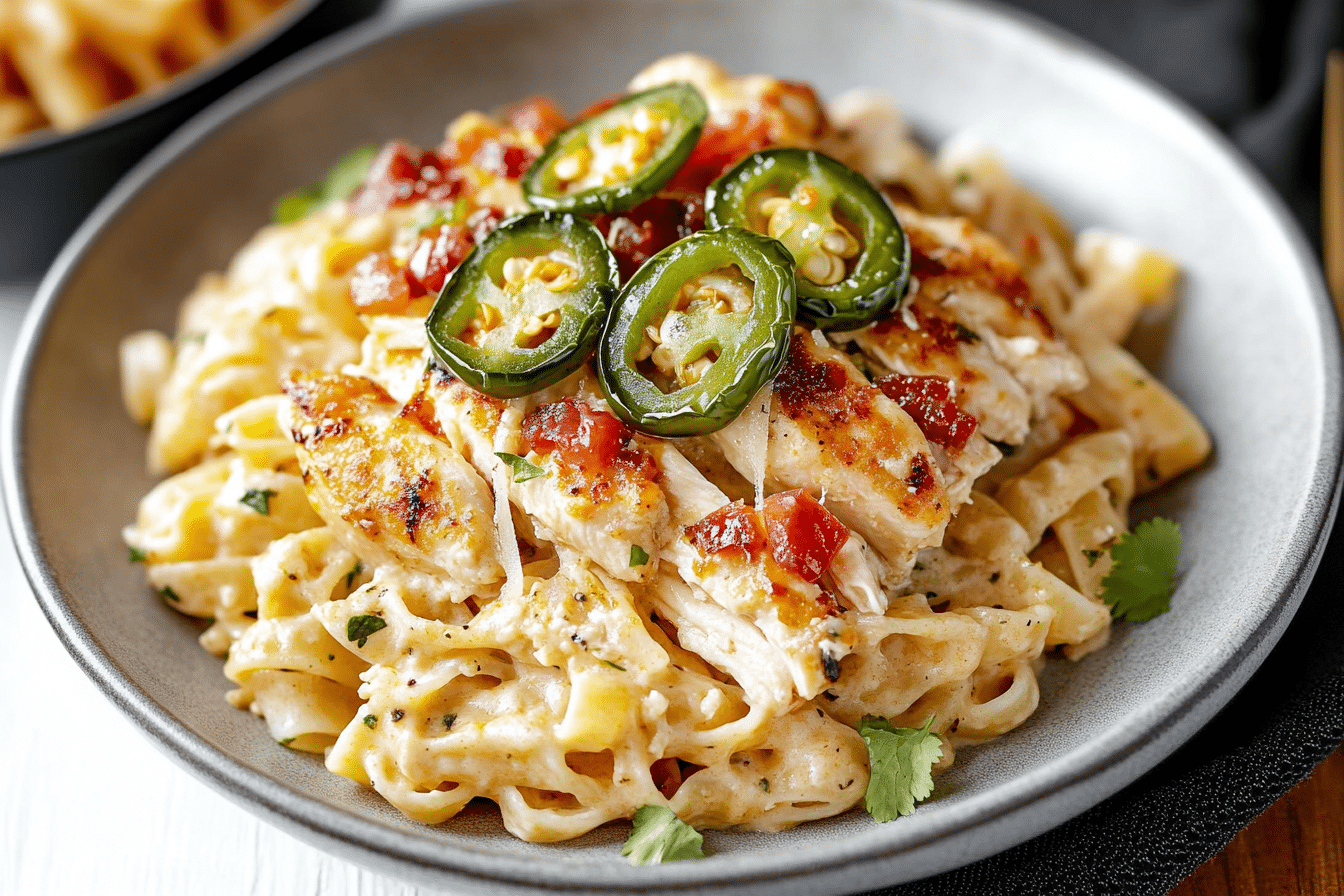 Jalapeño Popper Chicken Pasta