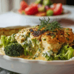 Broccoli Chicken Divan with Curry