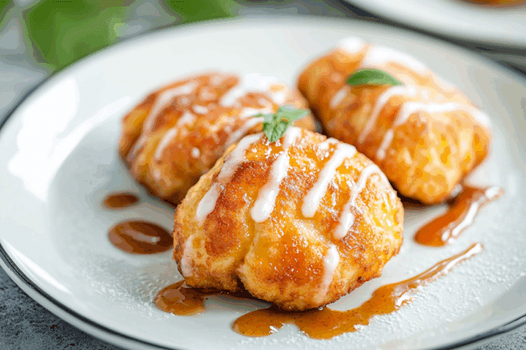 Delicious Fresh Peach Fritters