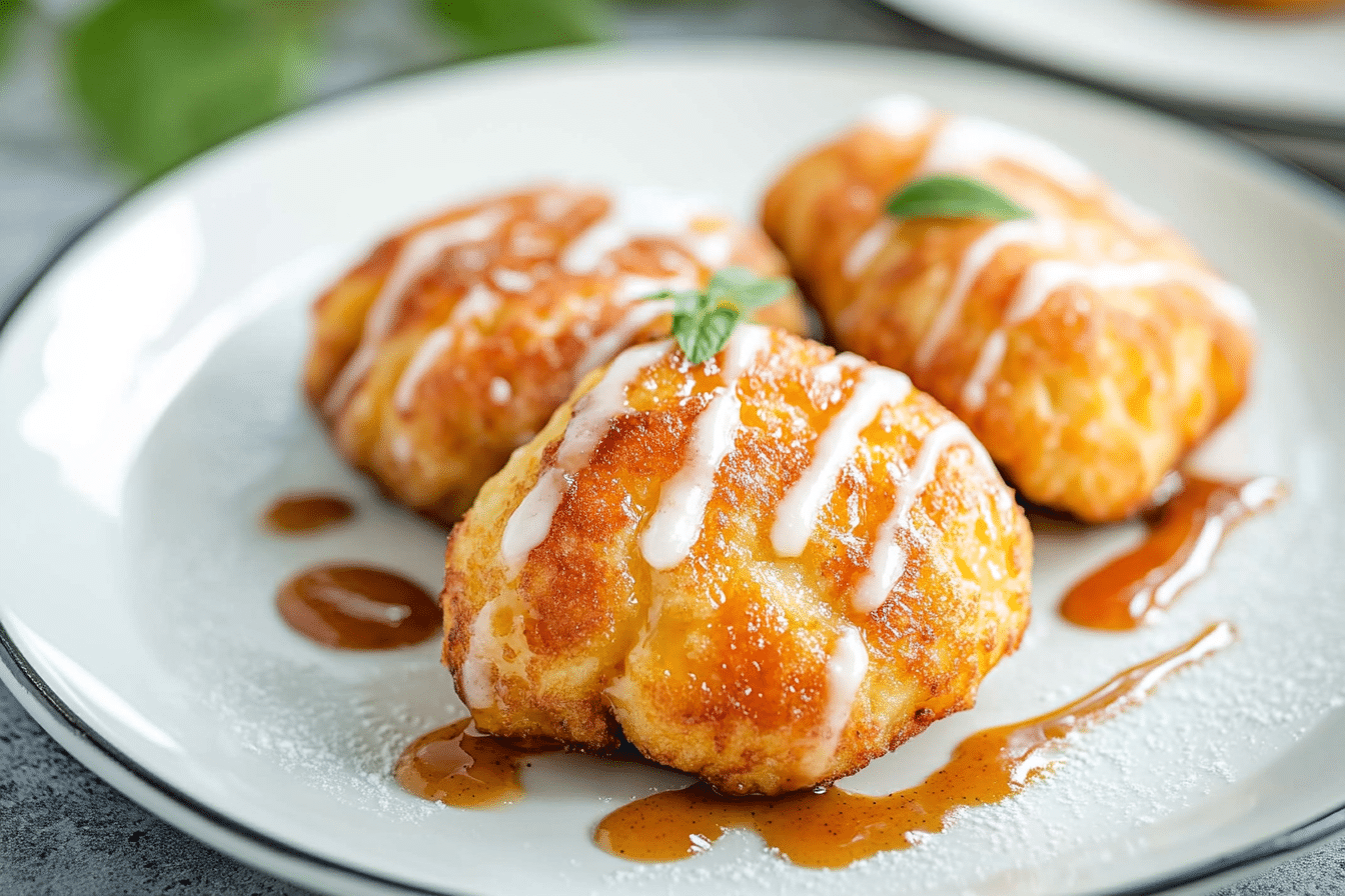 Delicious Fresh Peach Fritters