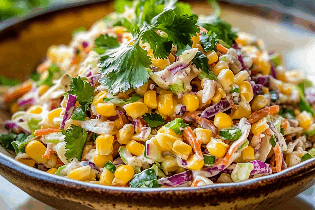 Mexican Street Corn Coleslaw