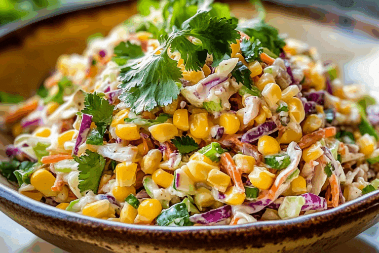 Mexican Street Corn Coleslaw