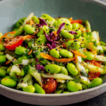 Edamame Salad with Sesame Dressing