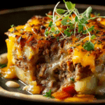 Loaded Potato & Meatloaf Casserole