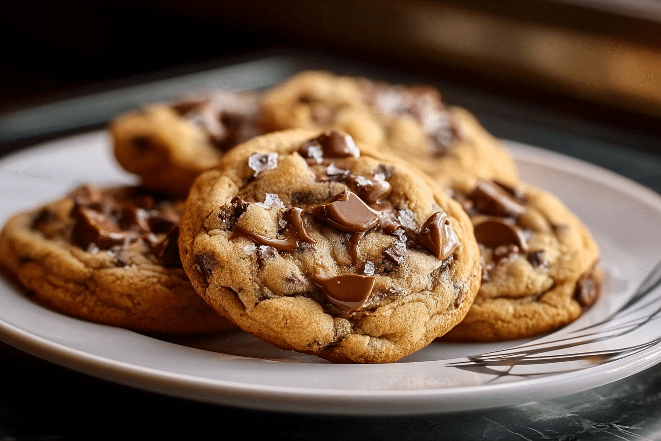 Caramel Chocolate Chip Cookies