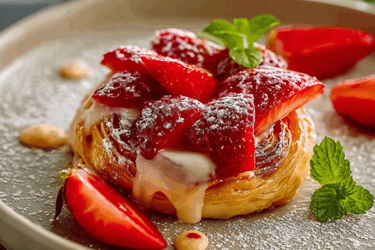 Strawberry Danish