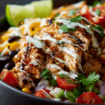 One-Pot Chicken Burrito Bowls