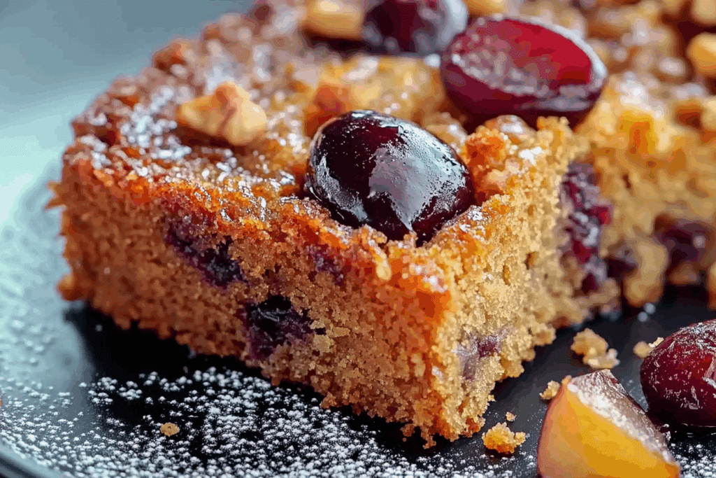 Moist Plum Cake