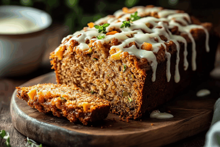 Carrot Apple Zucchini Bread