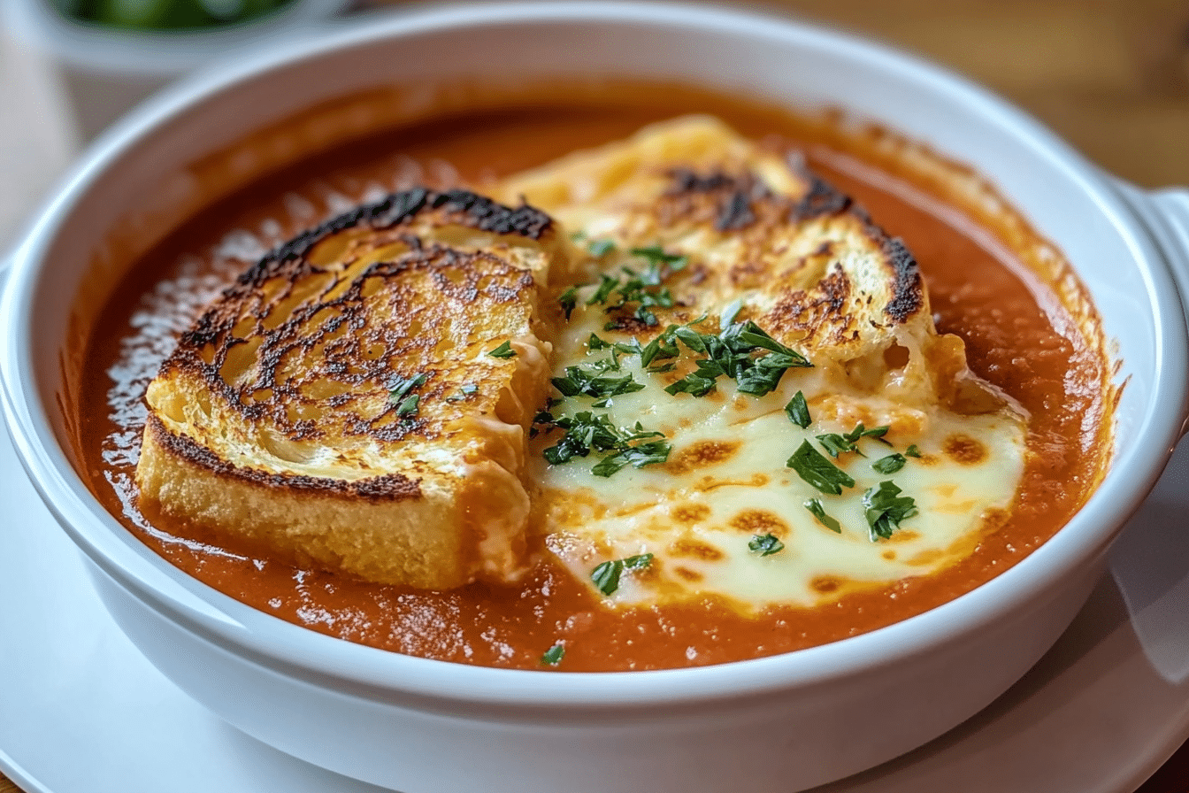 Tomato Soup and Grilled Cheese Casserole