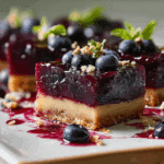Blueberry Curd Bars
