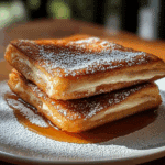 Churro Stuffed French Toast with Cinnamon Sugar