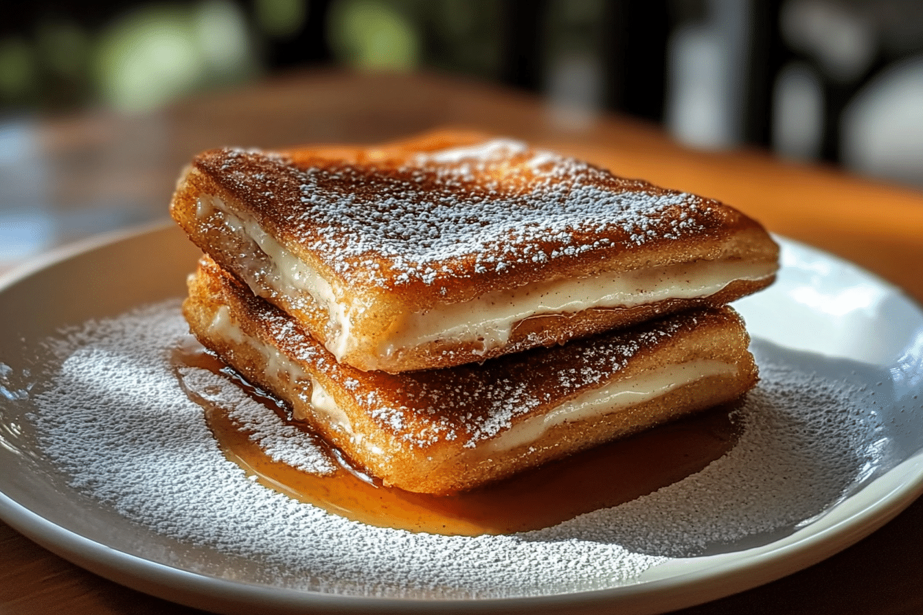 Churro Stuffed French Toast with Cinnamon Sugar