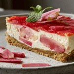 Rhubarb Cheesecake Creams