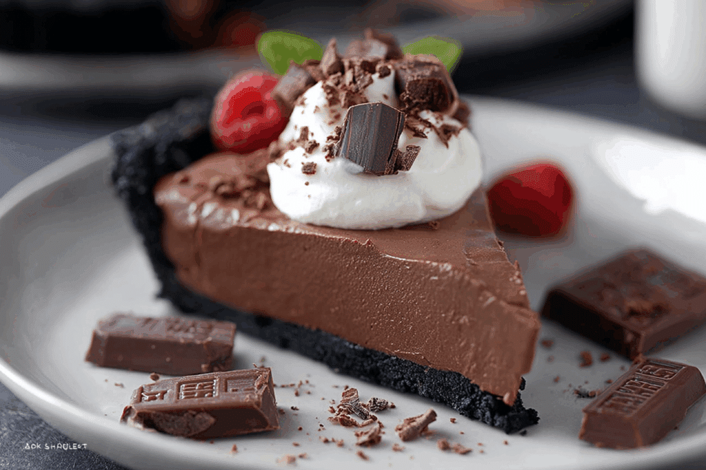 Easy No-Bake Hershey's Chocolate Pie