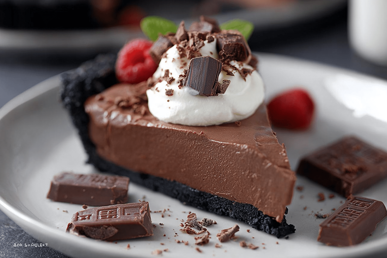 Easy No-Bake Hershey's Chocolate Pie