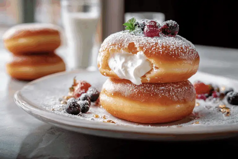 Whipping Cream Donut