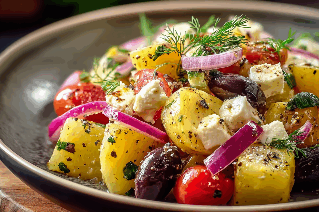 Greek Potato Salad
