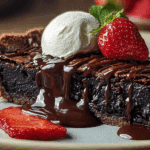 Gooey Brownie Pie