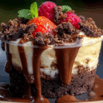 Loaded Brownie Cheesecake Cup