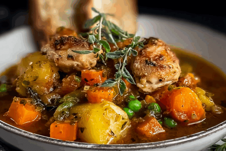 Hearty Chicken and Vegetable Stew