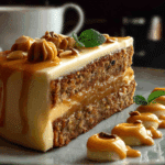 Butterscotch Cake with Caramel Frosting