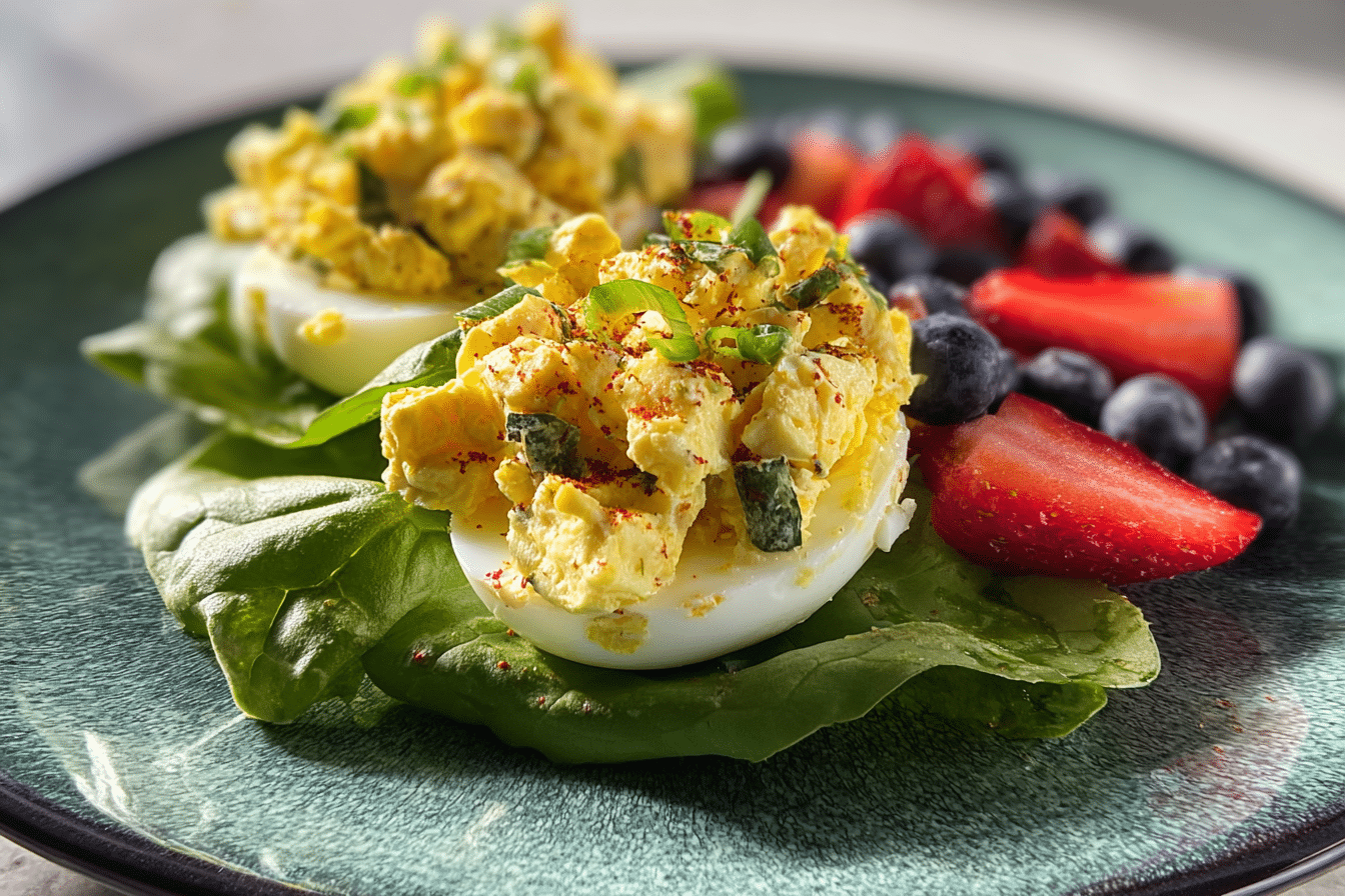 Fresh & Crunchy Egg Salad Plate