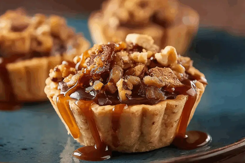 Butterfinger Caramel Crunch Mini Pies