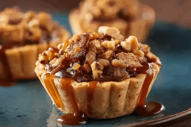 Butterfinger Caramel Crunch Mini Pies