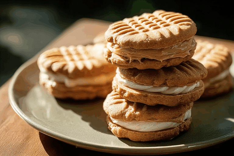Peanut Butter Sandwich Cookies