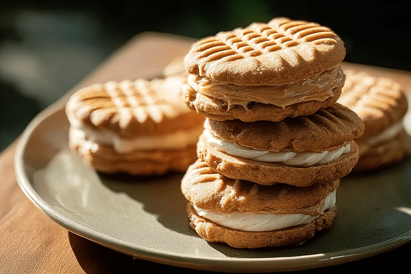 Peanut Butter Sandwich Cookies