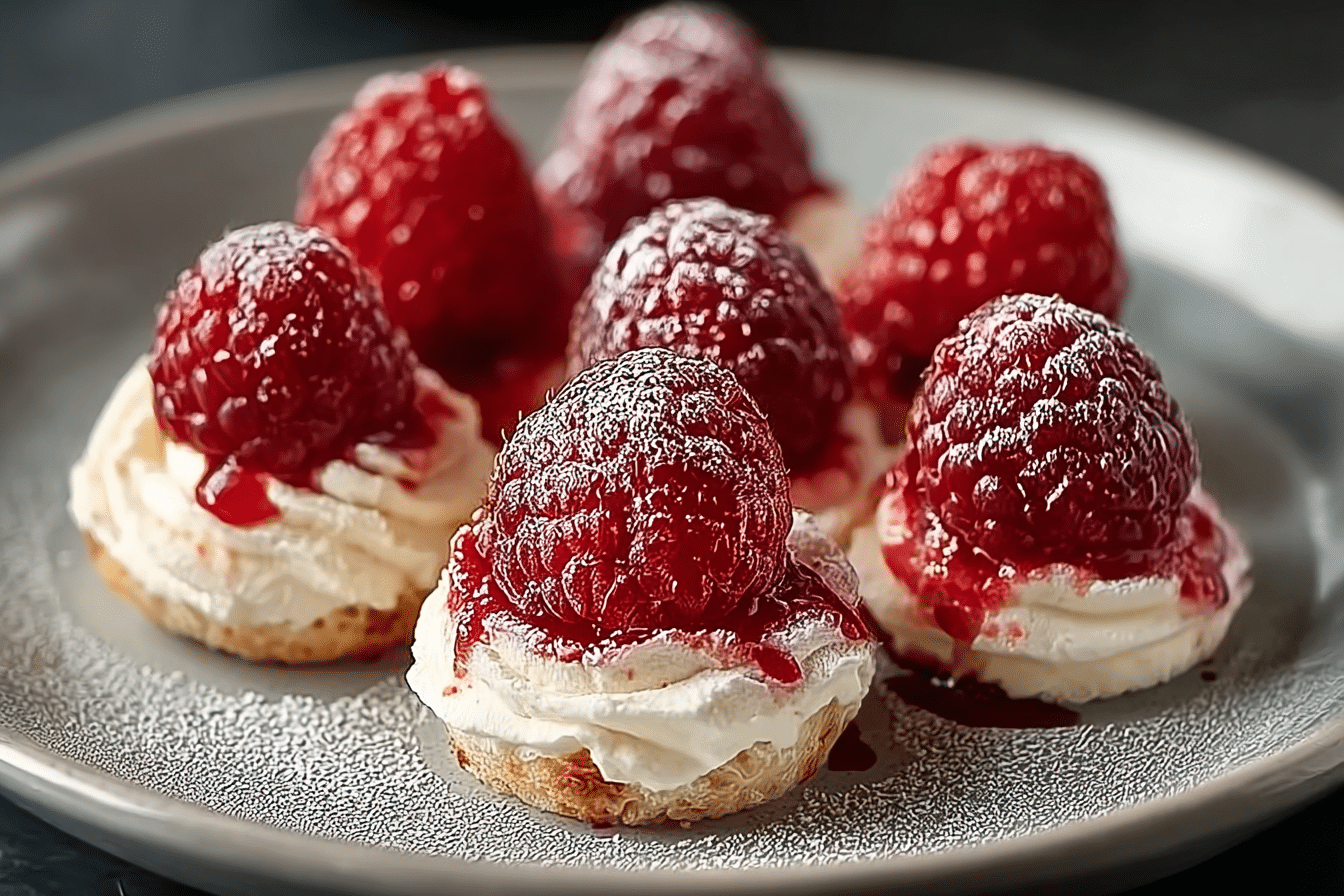 Delicious Raspberry Cream Cheese Bites: A Sweet and Tangy Treat!